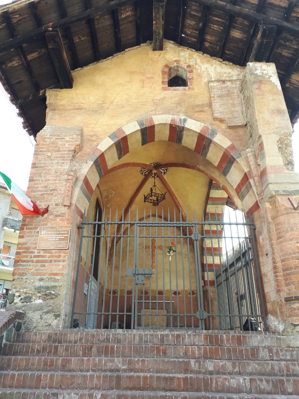 Cappella dei caduti Alpignano - 25 aprile 2021